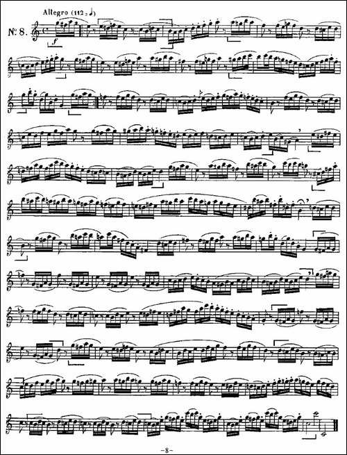 Klose-Etudes-Chantantes-Pour-Saxophone-KLOSE的15首练习曲集-萨克斯谱
