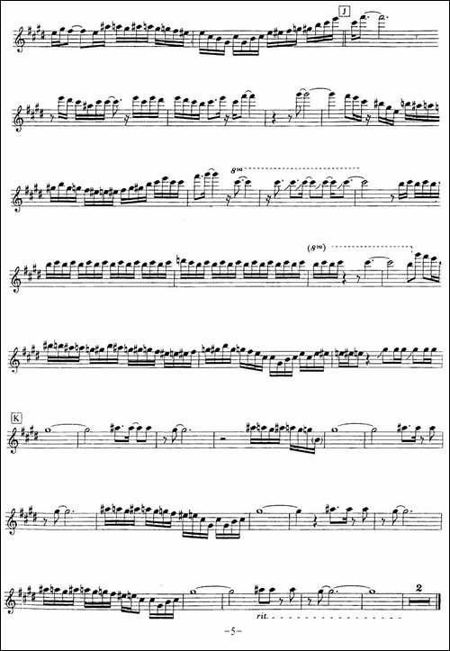 Hideaway-萨克斯谱