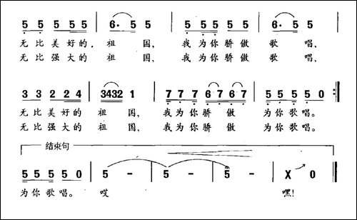 祖国像妈妈一样-倪和文词-倪和文曲