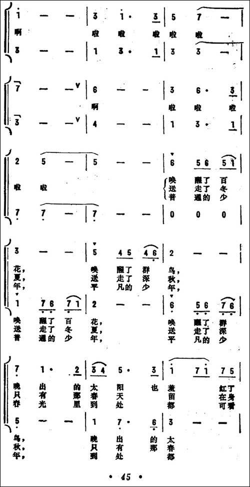 有这样一位少年-《红花少年》组歌之三、合唱