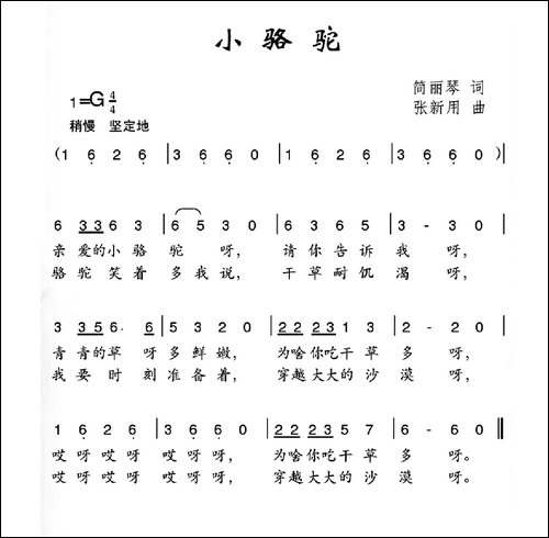 小骆驼