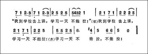 小胖上学