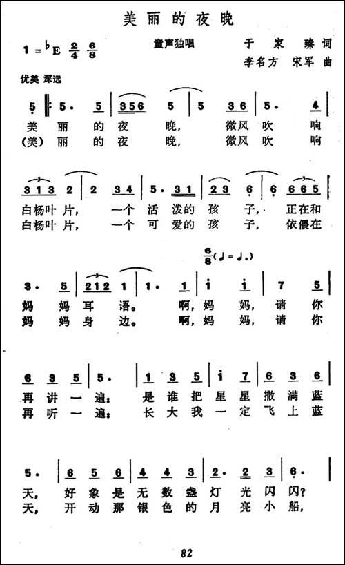美丽的夜晚