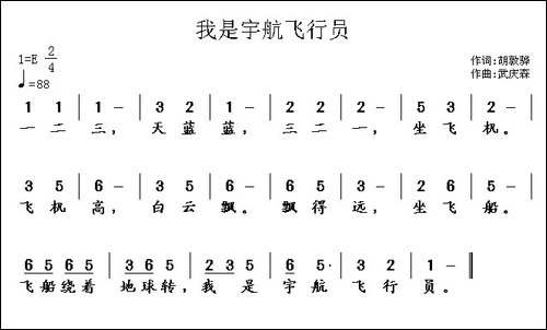 我是宇航飞行员