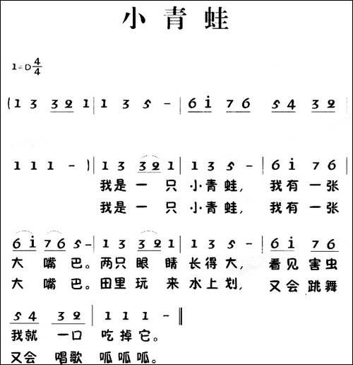 老童歌：小青蛙