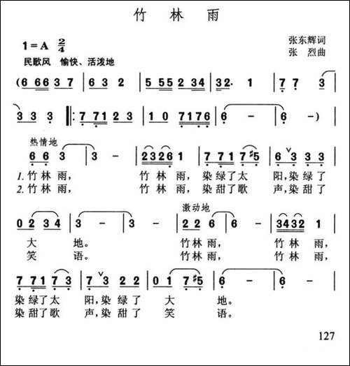 竹林雨