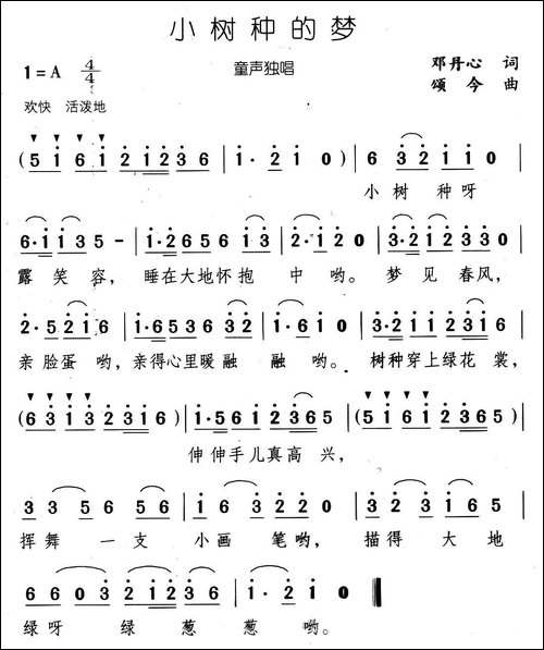 小树种的梦
