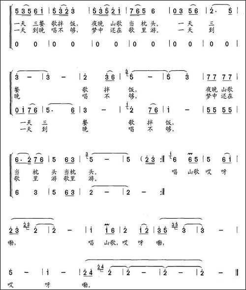 小小山歌手