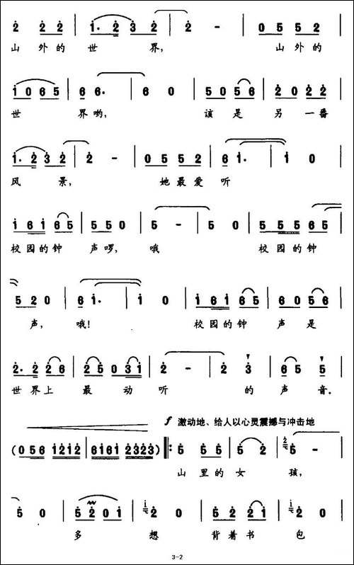 山里的女孩-王光池词-曹明辉曲