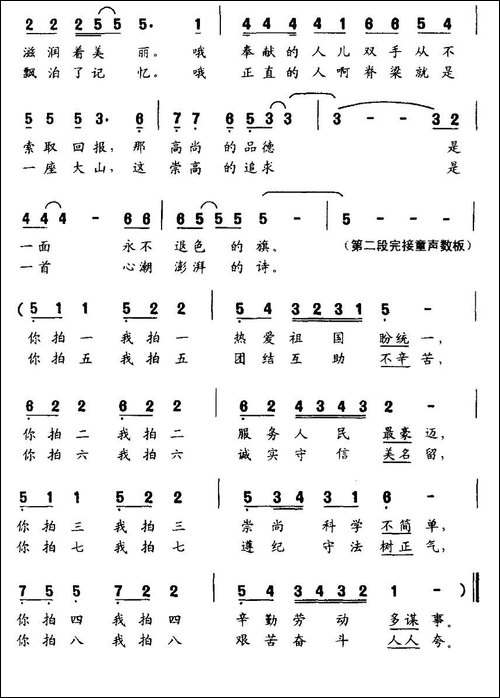 春天的歌谣-徐继东词-李建军曲