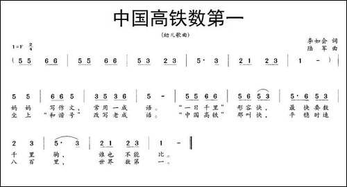 中国高铁数第一