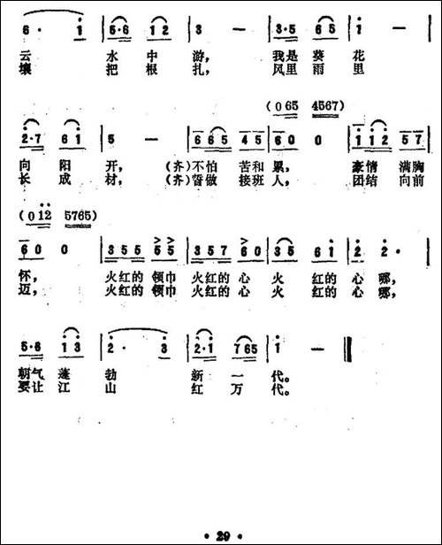 火红的领巾火红的心-电影《阿勇》插曲