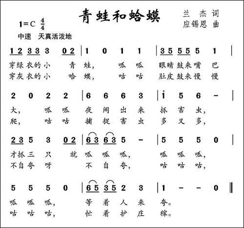 青蛙和蛤蟆