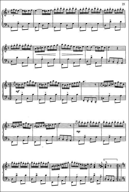 匈牙利舞曲-查尔达什-手风琴谱