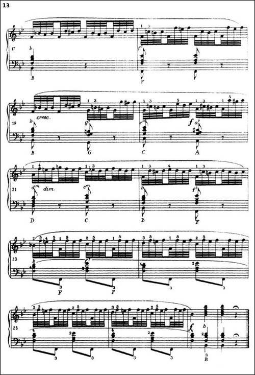 《车尔尼手风琴练习曲集》-第三册-P1—25-手风琴谱