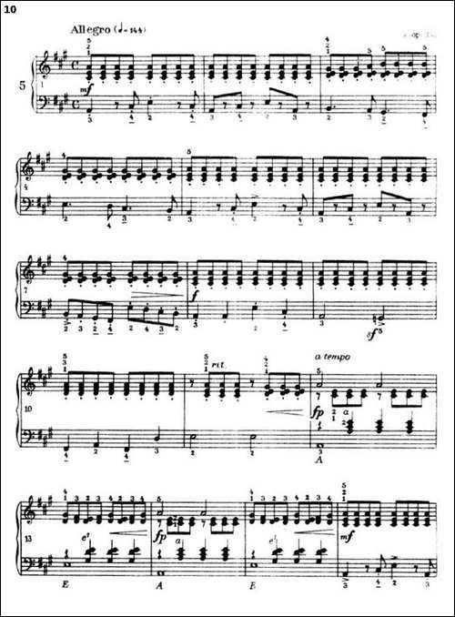 《车尔尼手风琴练习曲集》-第三册-P1—25-手风琴谱