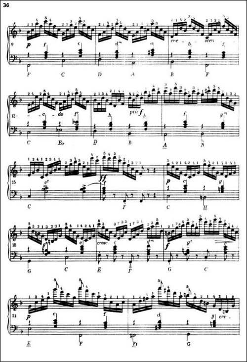 《车尔尼手风琴练习曲集》-第三册-P26—51-手风琴谱