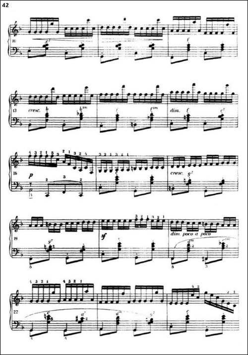 《车尔尼手风琴练习曲集》-第三册-P26—51-手风琴谱
