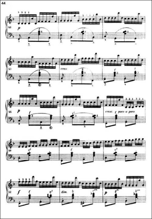 《车尔尼手风琴练习曲集》-第三册-P26—51-手风琴谱