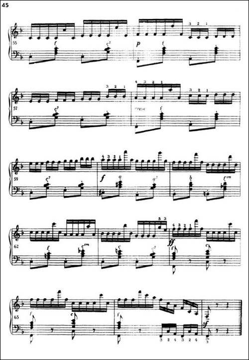 《车尔尼手风琴练习曲集》-第三册-P26—51-手风琴谱