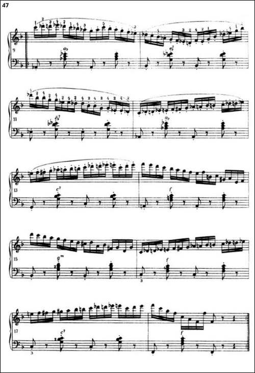 《车尔尼手风琴练习曲集》-第三册-P26—51-手风琴谱