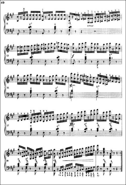 《车尔尼手风琴练习曲集》-第三册-P26—51-手风琴谱