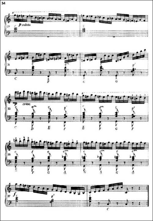 《车尔尼手风琴练习曲集》-第三册-P26—51-手风琴谱