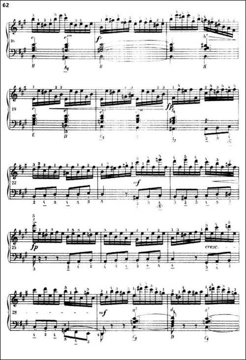 《车尔尼手风琴练习曲集》-第三册-P52—74-手风琴谱
