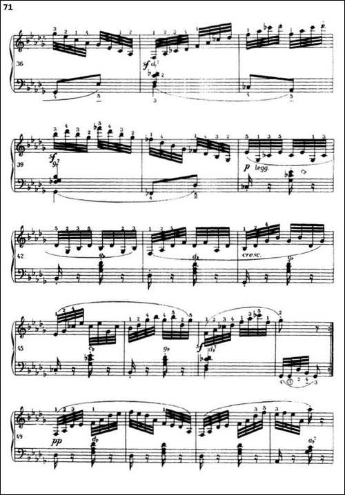 《车尔尼手风琴练习曲集》-第三册-P52—74-手风琴谱