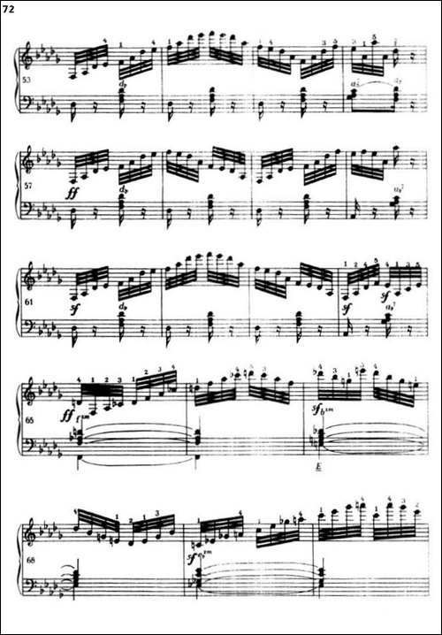 《车尔尼手风琴练习曲集》-第三册-P52—74-手风琴谱