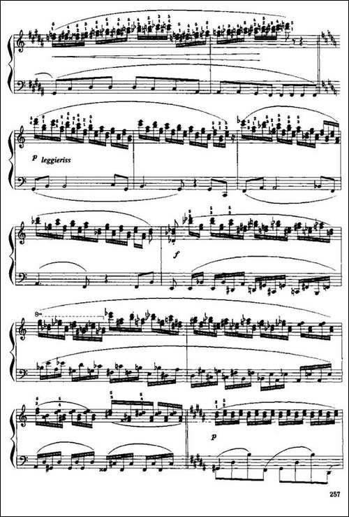手风琴练习曲-肖邦作品25之6-手风琴谱