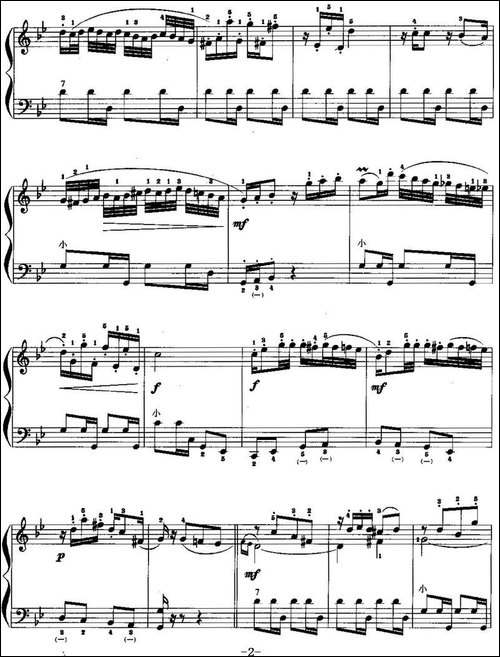 儿童手风琴曲：化妆舞-探戈舞曲-手风琴谱