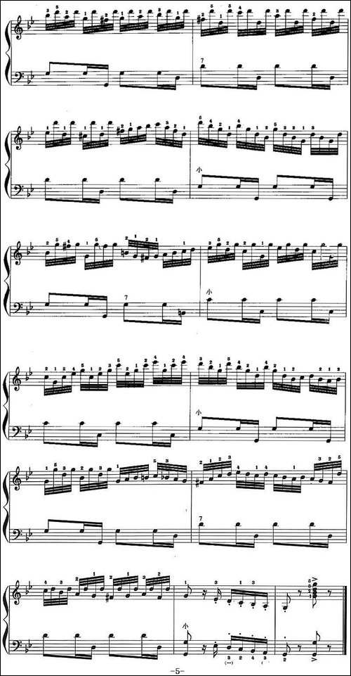 儿童手风琴曲：化妆舞-探戈舞曲-手风琴谱