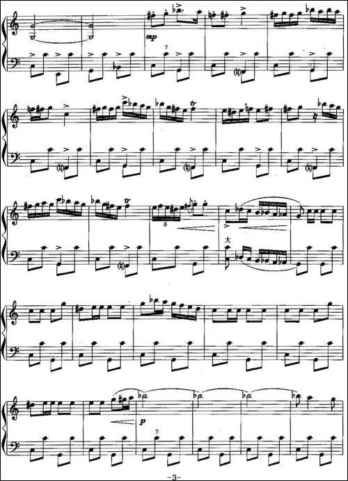 儿童手风琴曲：活泼的霍拉舞曲-手风琴谱