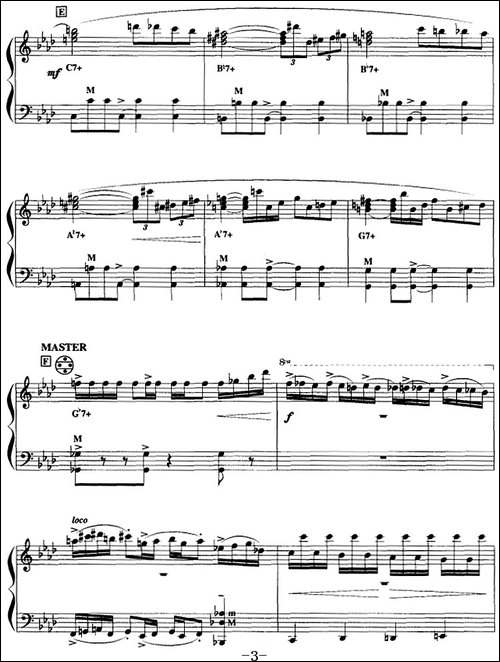 手风琴爵士乐曲：Milonga-sin-Palabras-米朗·帕拉斯-探戈-手风琴谱