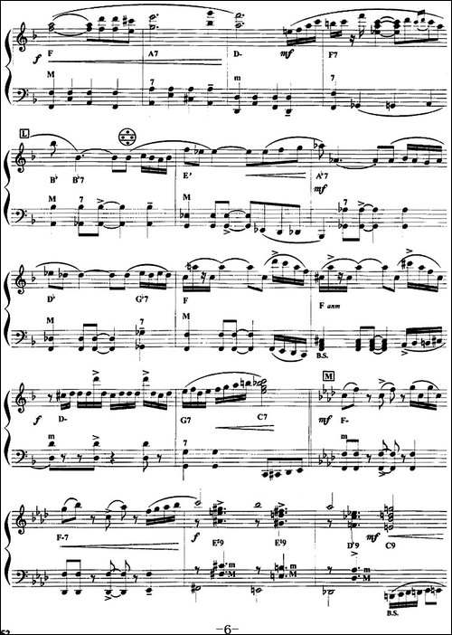 手风琴爵士乐曲：Milonga-sin-Palabras-米朗·帕拉斯-探戈-手风琴谱