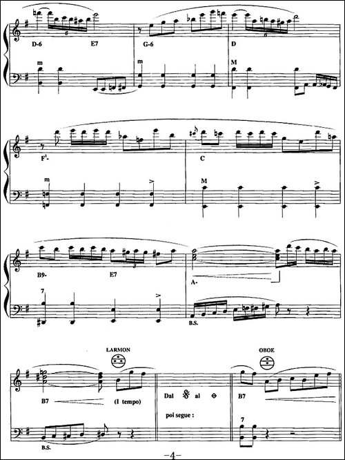 手风琴爵士乐曲：Jeanne-Y-Panl-吉尼·保罗-探戈-手风琴谱