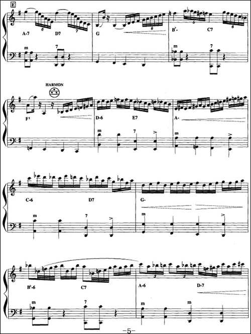 手风琴爵士乐曲：Jeanne-Y-Panl-吉尼·保罗-探戈-手风琴谱