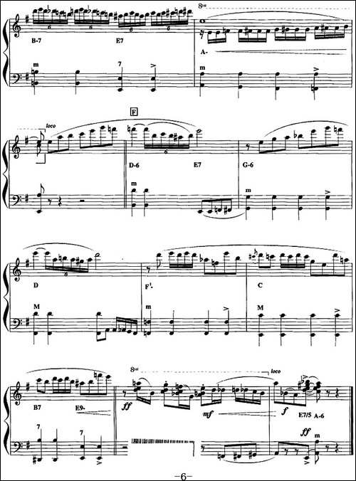 手风琴爵士乐曲：Jeanne-Y-Panl-吉尼·保罗-探戈-手风琴谱