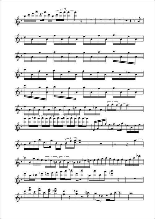 Tocatta-and-Fugue-in-D-Minor-小提琴谱-提琴谱