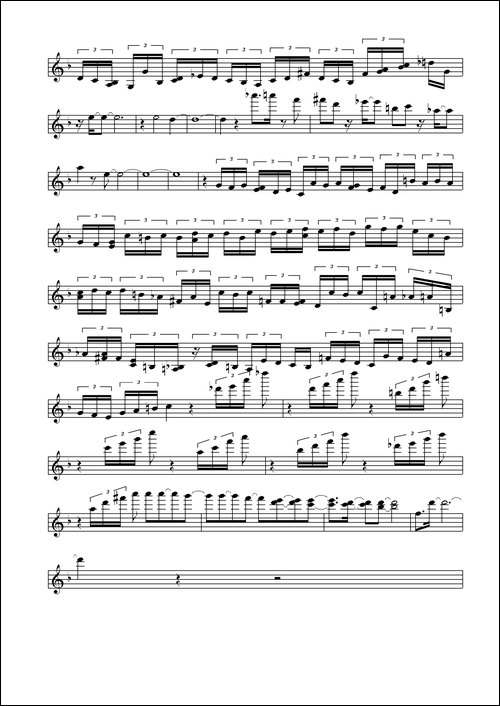 Tocatta-and-Fugue-in-D-Minor-小提琴谱-提琴谱