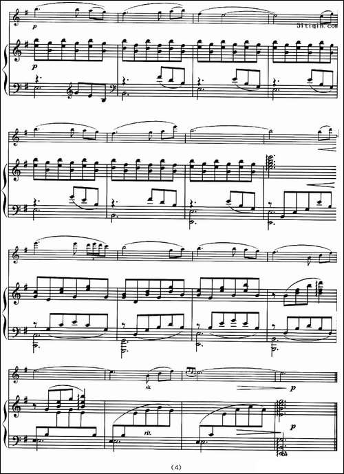 晚祷-evensong-小提琴+钢琴谱-提琴谱