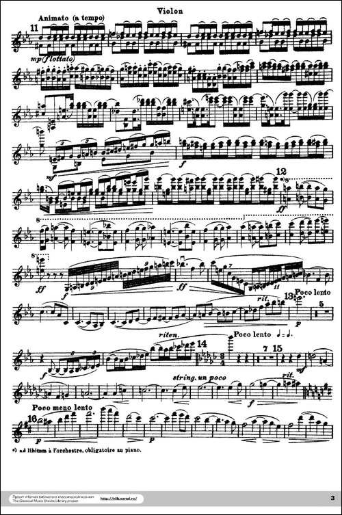 Poeme-Op.25-音诗-提琴谱