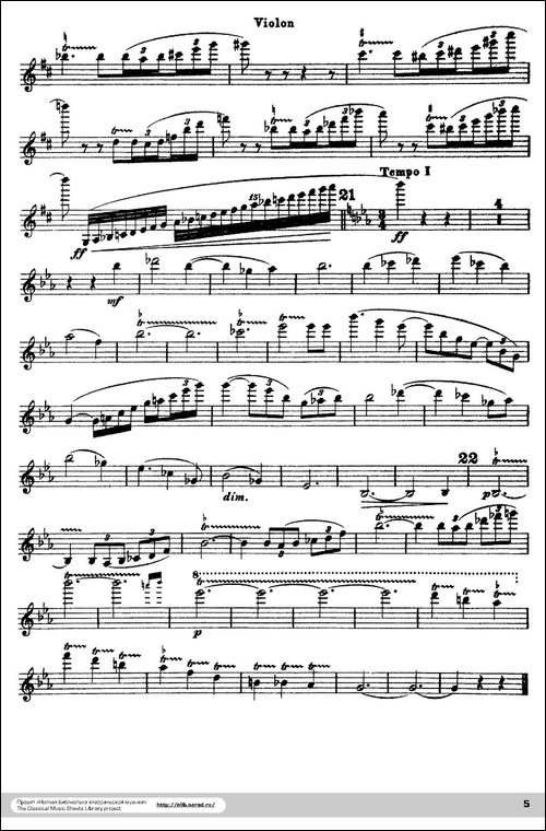 Poeme-Op.25-音诗-提琴谱