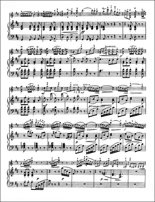 D大调学生协奏曲-塞茨作品第7号-提琴谱