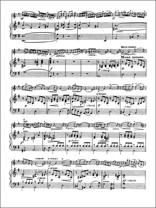 G大调学生协奏曲-塞茨作品第13号-提琴谱