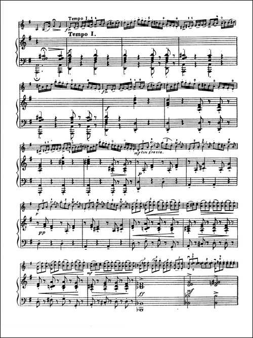 G大调学生协奏曲-塞茨作品第13号-提琴谱