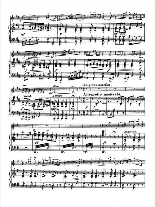 G大调学生协奏曲-塞茨作品第13号-提琴谱