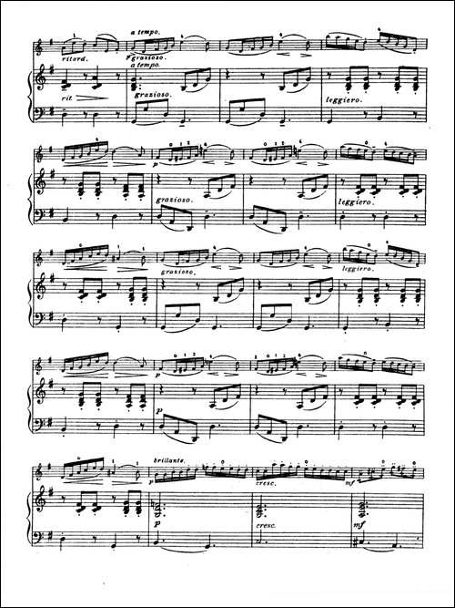 G大调学生协奏曲-塞茨作品第13号-提琴谱