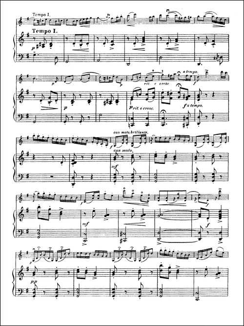 g小调学生协奏曲-塞茨作品第12号-提琴谱